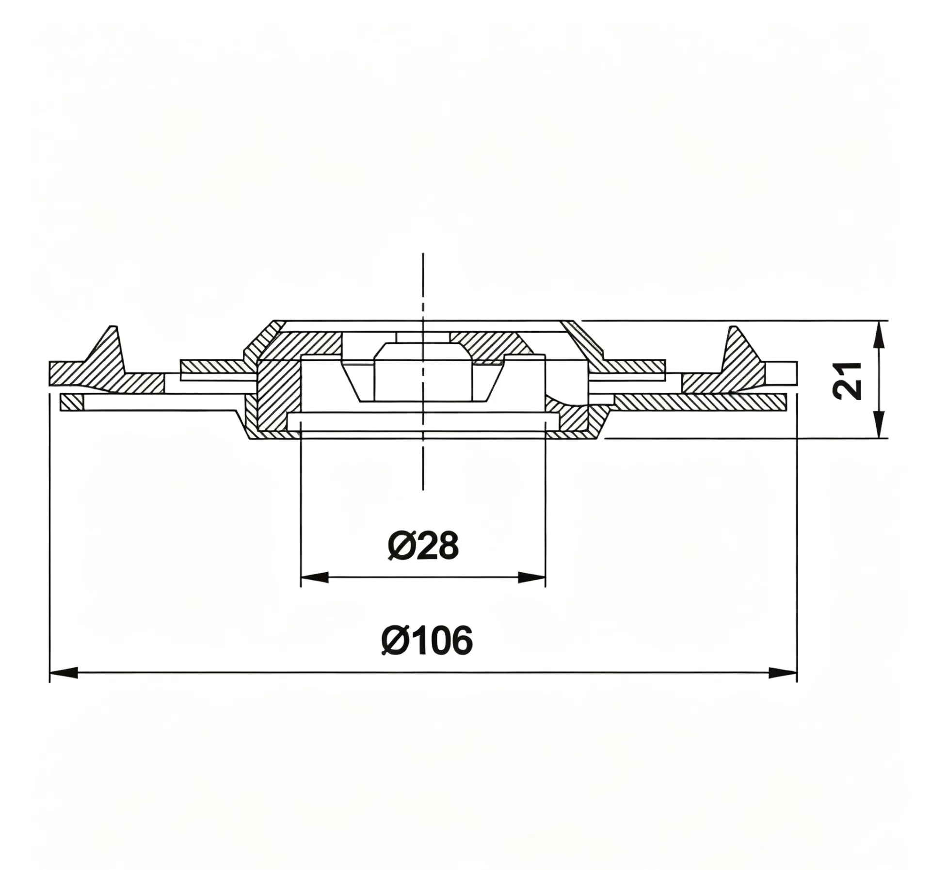 CENTERING DISC(BEND SIDE) - Image 2