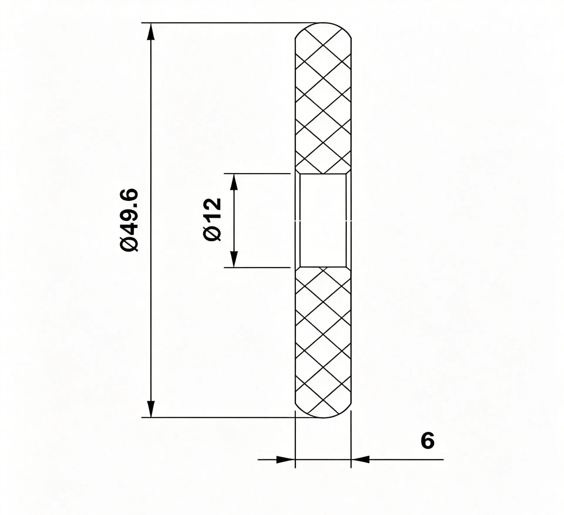 Ceramic Guide Disc Inlet Disc - Image 2