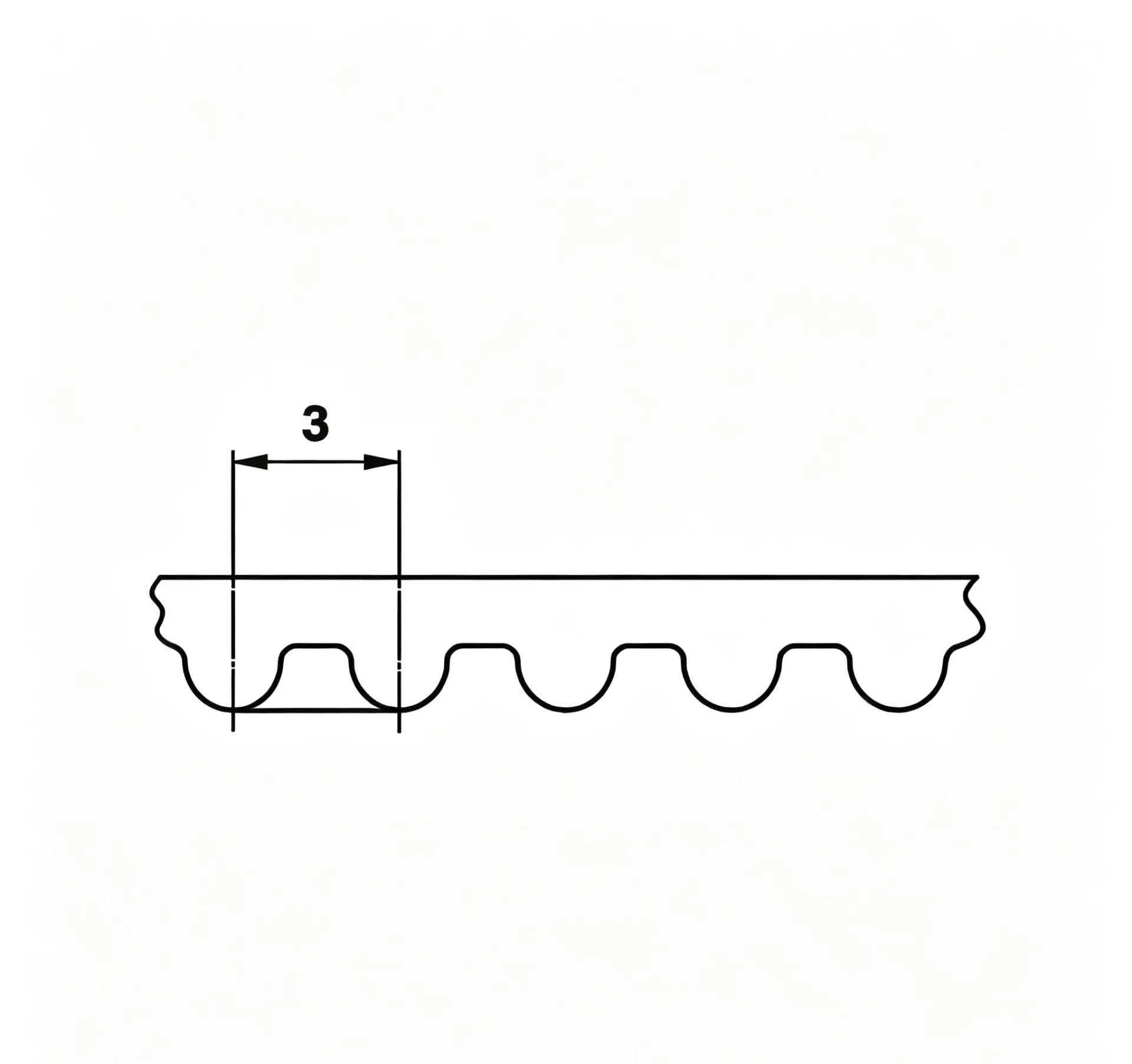 PU Rubber Tooth Belt - Image 2