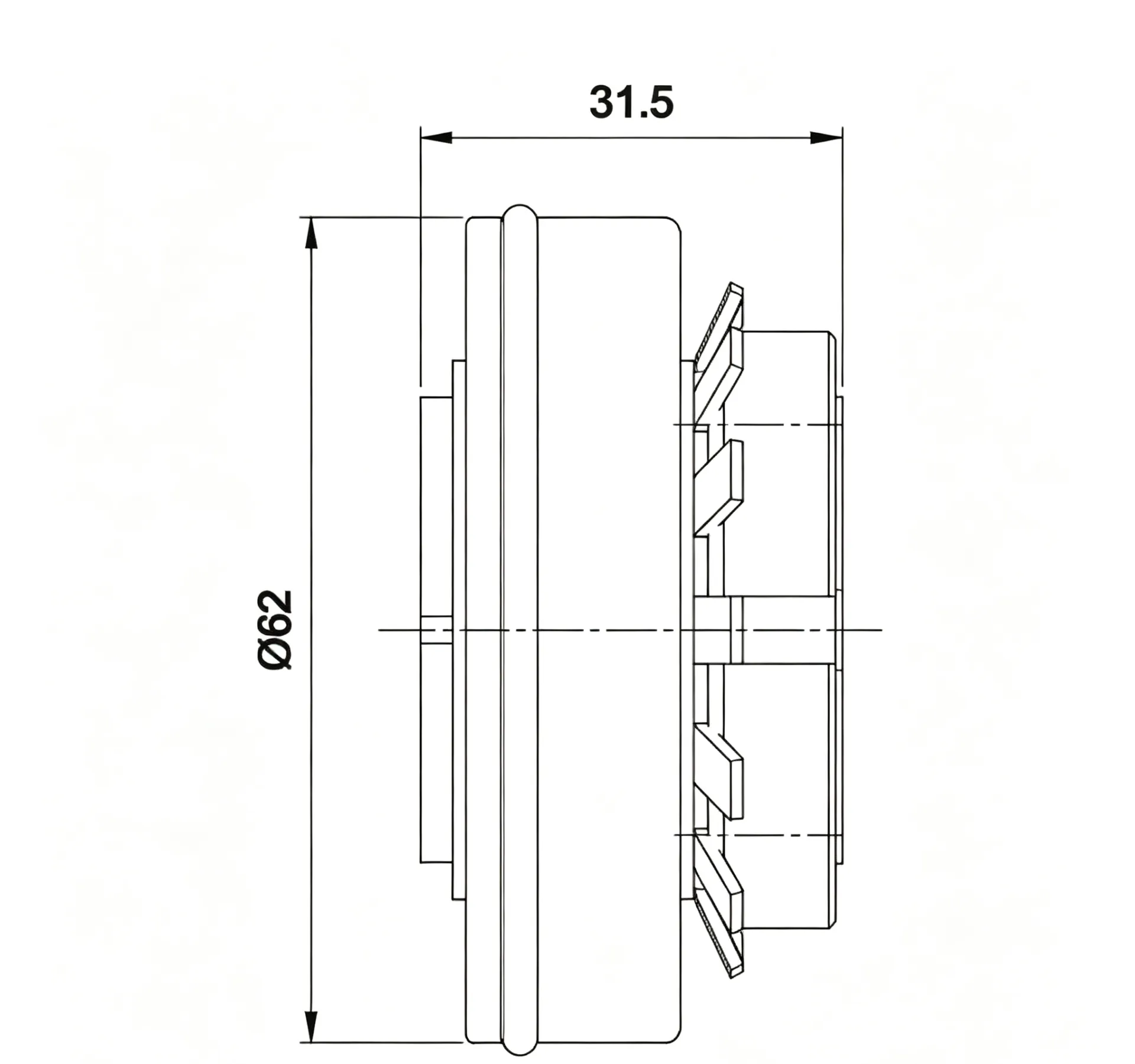 Roller Bearing with single groove - Image 2